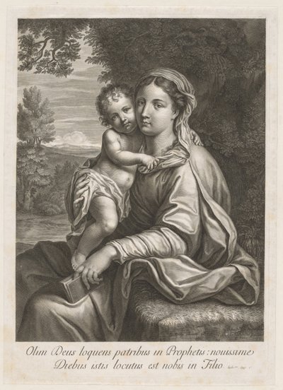 Madonna a dítě od Jean Louis Roullet