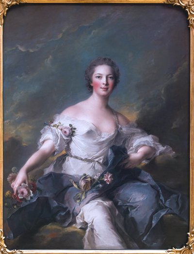 Německy: Die Marquise de Baglion als Flora Markýza z Baglionu jako Flora od Jean Marc Nattier