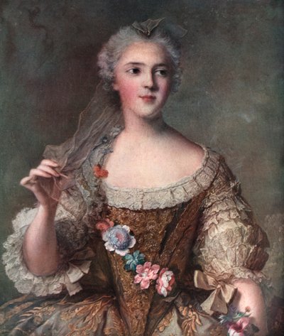 Madame Sophie, dcera Ludvíka XV, 1909. od Jean Marc Nattier