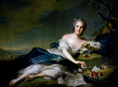 Portrét Henrietty Marie z Francie (Paříž od Jean Marc Nattier