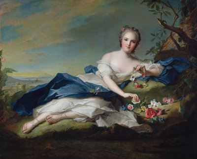 Portrét Henriety Francouzské, kolem roku 1742 od Jean Marc Nattier