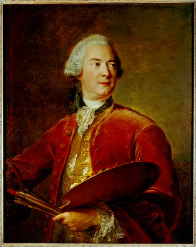 Portrét Louis Tocque 1696-1772, 1739. od Jean Marc Nattier