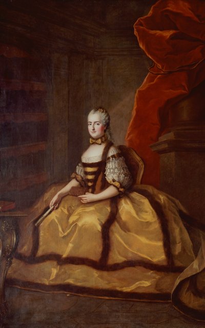 Portrét madame Louise z Francie (1737-87) od Jean Marc Nattier