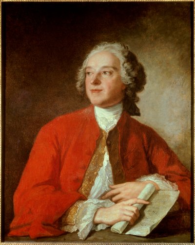 Portrét Pierra Augustina Caron de Beaumarchais (1732 - 1799) Francouzský spisovatel a dramatik - Obraz Jean Marc (Jean-Marc) Nattier (1685-1766) - Paříž, Comedie Francaise - Portrét Pierra Augustina Caron de Beaumarchais (1732-1799) , francouzský spisovate od Jean Marc Nattier
