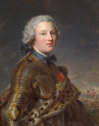 Portrét Pierra Victora, barona de Besenval de Brünstatt 1722-1794, druhá polovina 18. stol. od Jean Marc Nattier