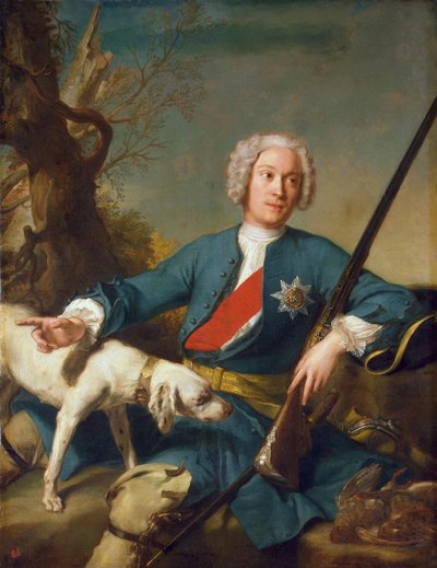 Portrét prince Alexandra Kurakina 1697-1749, 1728 od Jean Marc Nattier
