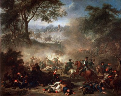 Bitva u Lesnaya, 1717. od Jean Marc Nattier