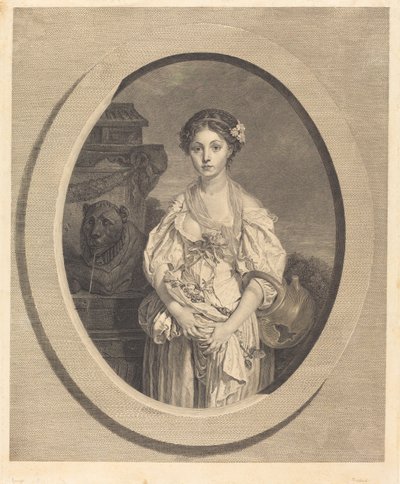 Rozbitý džbán od Jean Massard after Jean Baptiste Greuze