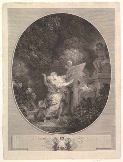 Slib lásky, 1786. od Jean Mathieu