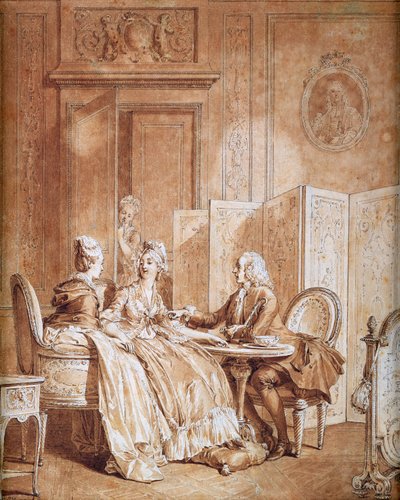 Prohlášení o těhotenství (viz také 157481) od Jean Michel the Younger Moreau