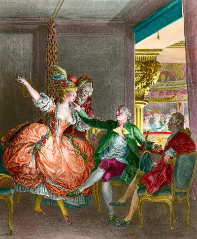 Závěsný od Jean Michel the Younger Moreau