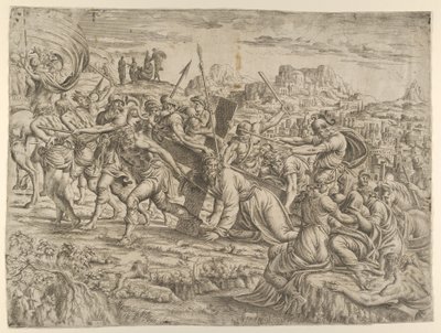 Nesení kříže, 1544. od Jean Mignon