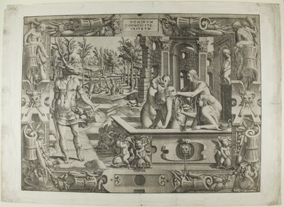 Diana a Actaeon (Proměna Acteonu) od Jean Mignon