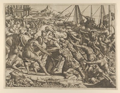 Únos Heleny, 1535-55. od Jean Mignon