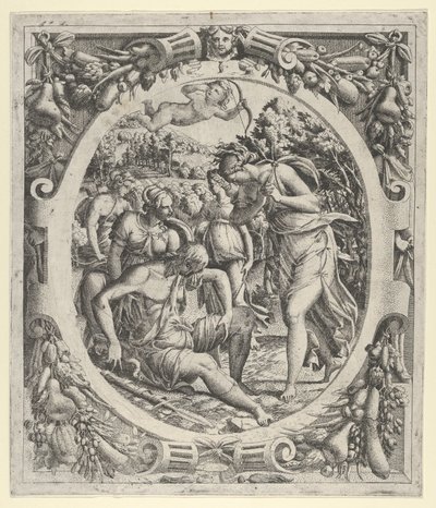 Smrt Adonise, 1535-55. od Jean Mignon