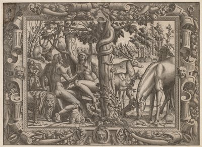 Pokušení Evy, c. 15451547. od Jean Mignon