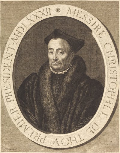 Kryštof de Thou od Jean Morin