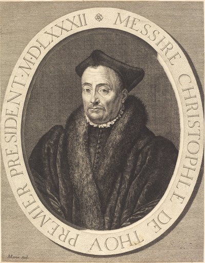 Kryštof de Thou od Jean Morin