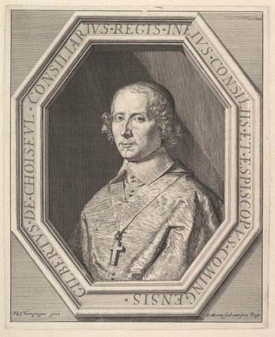 Gilbert de Choiseul-Praslin, biskup z Comminges. od Jean Morin