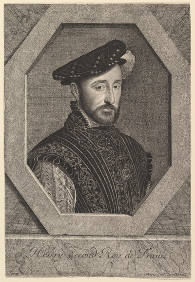 Jindřich II., král Francie. od Jean Morin