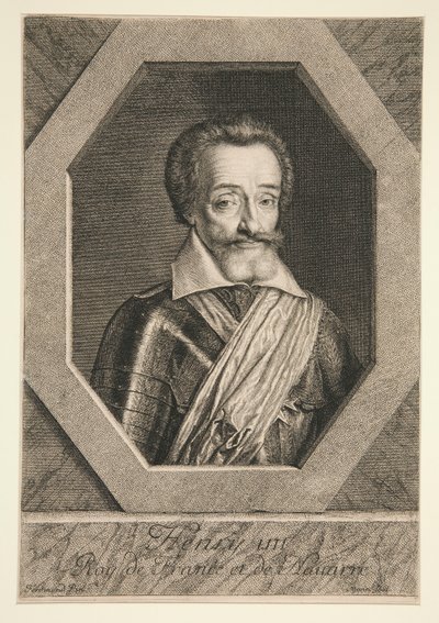 Jindřich IV., král Francie od Jean Morin