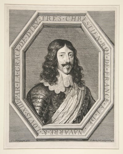 Ludvík XIII., francouzský král (1601-1643) od Jean Morin
