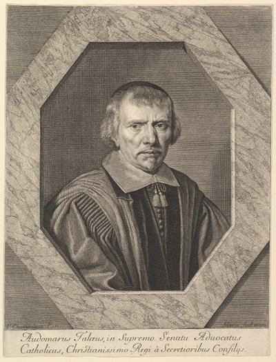 Omer II Talon, právník v parlamentu a poradce krále. od Jean Morin