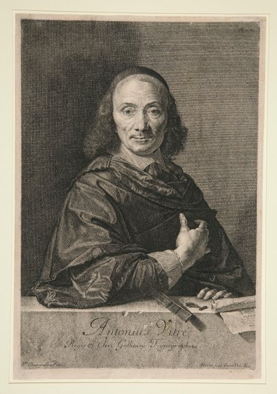 Portrét Antonia Vitra od Jean Morin