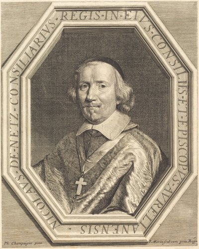 Nicolas de Netz od Jean Morin after Philippe de Champaigne