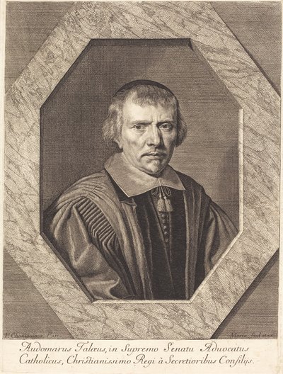 Omer Talon od Jean Morin after Philippe de Champaigne