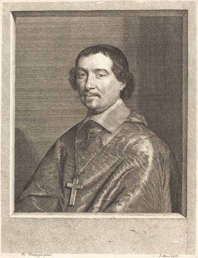 Pierre Berthier od Jean Morin after Philippe de Champaigne