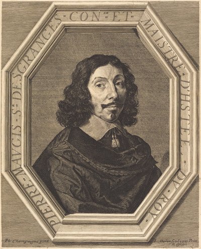 Pierre Maugis od Jean Morin after Philippe de Champaigne