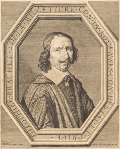 Theophile Brachet de la Milletiere od Jean Morin after Philippe de Champaigne