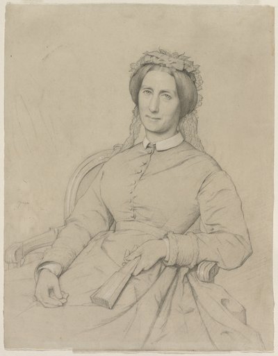 Madame Hippolyte Flandrin (Aimee Ancelot) od Jean Paul Flandrin