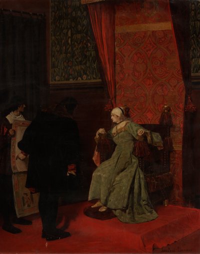 Kolumbus před Isabellou od Jean Paul Laurens