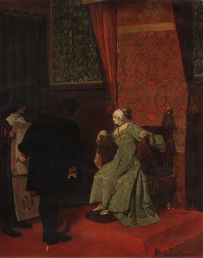 Kolumbus před Isabellou od Jean Paul Laurens