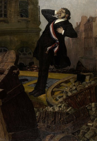 Smrt zástupce Alphonse Baudina 3. prosince 1851, 1902. od Jean Paul Laurens