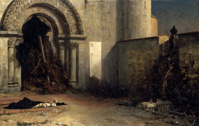 Interdikt, 1875. od Jean Paul Laurens