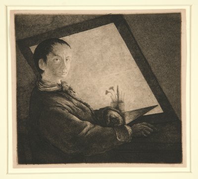 Autoportrét od Jean Pierre Norblin