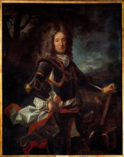 Portrét Karla Henriho de Lorraine, prince z Vaudemontu (1649-1723), syna Karla IV. Obraz Jean Ranc (1674-1735) od Jean Ranc