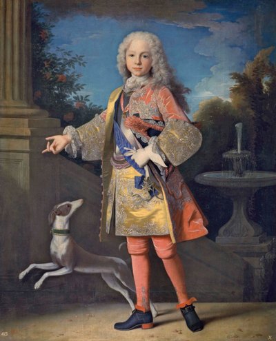Portrét Ferdinanda VI Španělska 1713-1759, cca 1723. od Jean Ranc