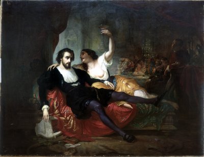 Génius vyhasl potěšením nebo zneužitím potěšení od Jean Raymond Hippolyte Lazerges