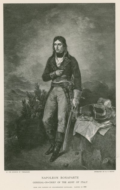 Napoleon Bonaparte od Jean Sebastien Rouillard