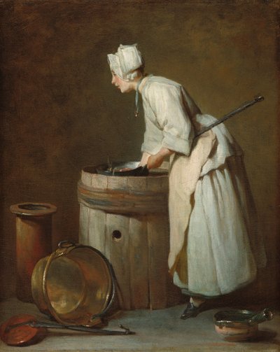 Scullery Maid, c. 1738. od Jean Baptiste Simeon Chardin