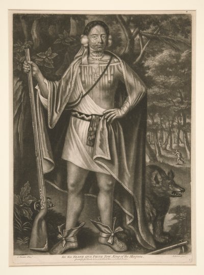 Sa Ga Yeath Qua Pieth Tow, král Maquas od Jean Simon