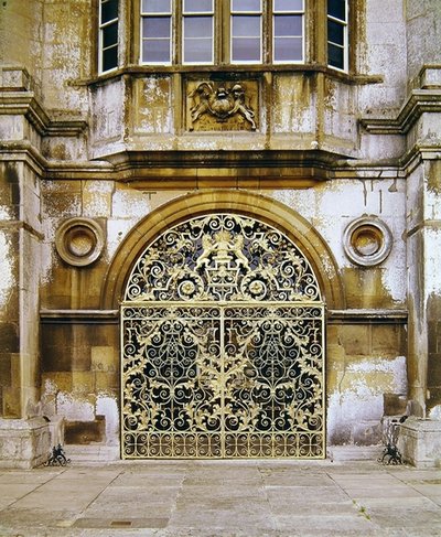 Brána z Burghley House, 1710 od Jean Tijou