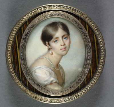 Portrét mladé ženy v bílém, 1805. od Jean Urbain Guerin