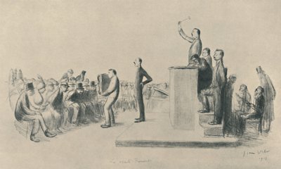 La Vente Rouart, 1919 od Jean Veber