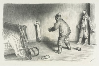 Perdue, 1914. od Jean Veber