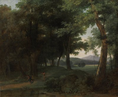 Les s Apollónem a Dafné, 1810. od Jean Victor Bertin